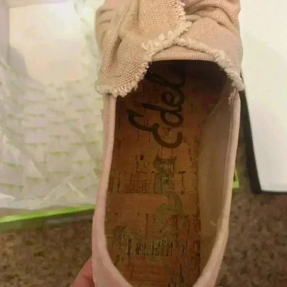 NWT- Sam Edelman shoes size 6.5 light pink and cream - Picture 3 of 7